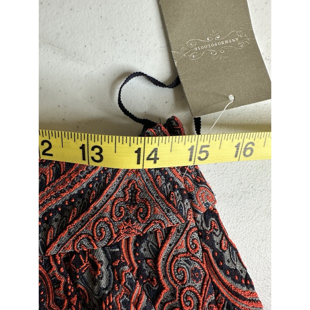Anthropologie Moulinette Soeurs Karachi Paisley Skirt NWT size M - Picture 14 of 15